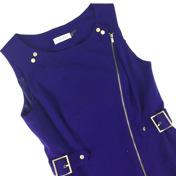 Calvin Klein • Zipper Detail Dress - Picture 2 of 5
